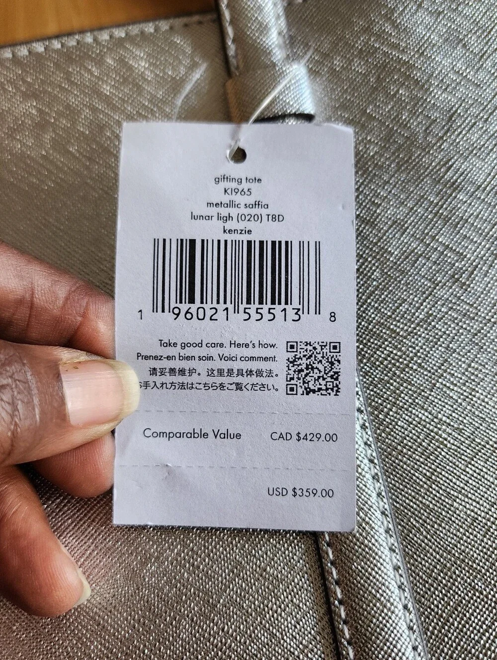 Kate Spade Kenzie Tote